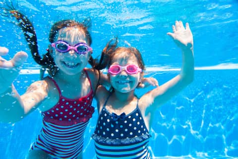 Schwimmkurs für Kinder im Familienhotel Schreinerhof
