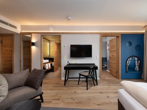 Family-Suite "Premium mit Kuschelnest" im Familienhotel Schreinerhof – Ansicht 2