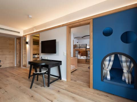 Family-Suite "Premium mit Kuschelnest" im Familienhotel Schreinerhof – Ansicht 4